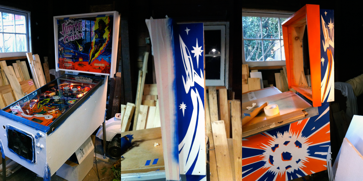 cabinet :: fabrication :: stencils | how to build a pinball machine
